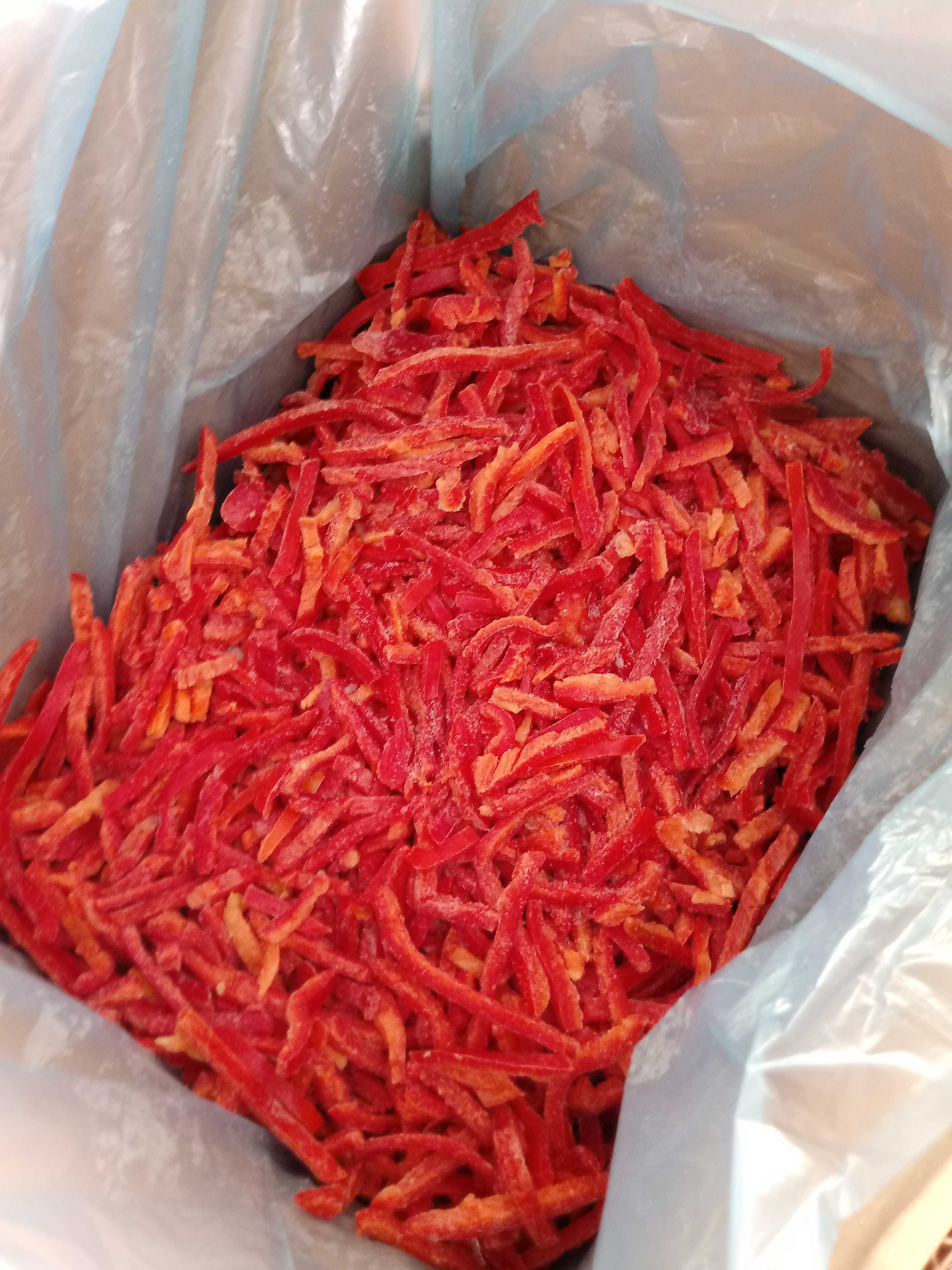 Duboko zamrznuta paprika rezana 6mm