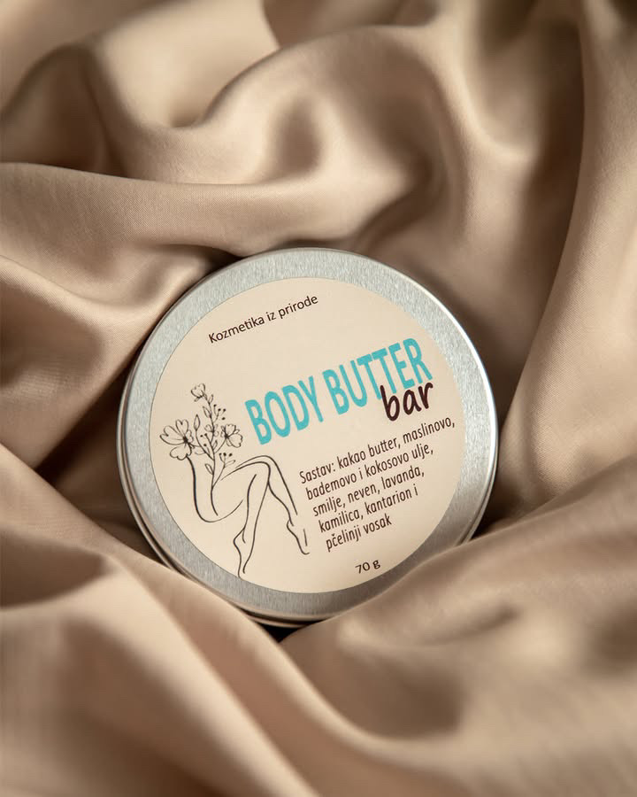 Body butter bar - čvrsti losion za telo 70g