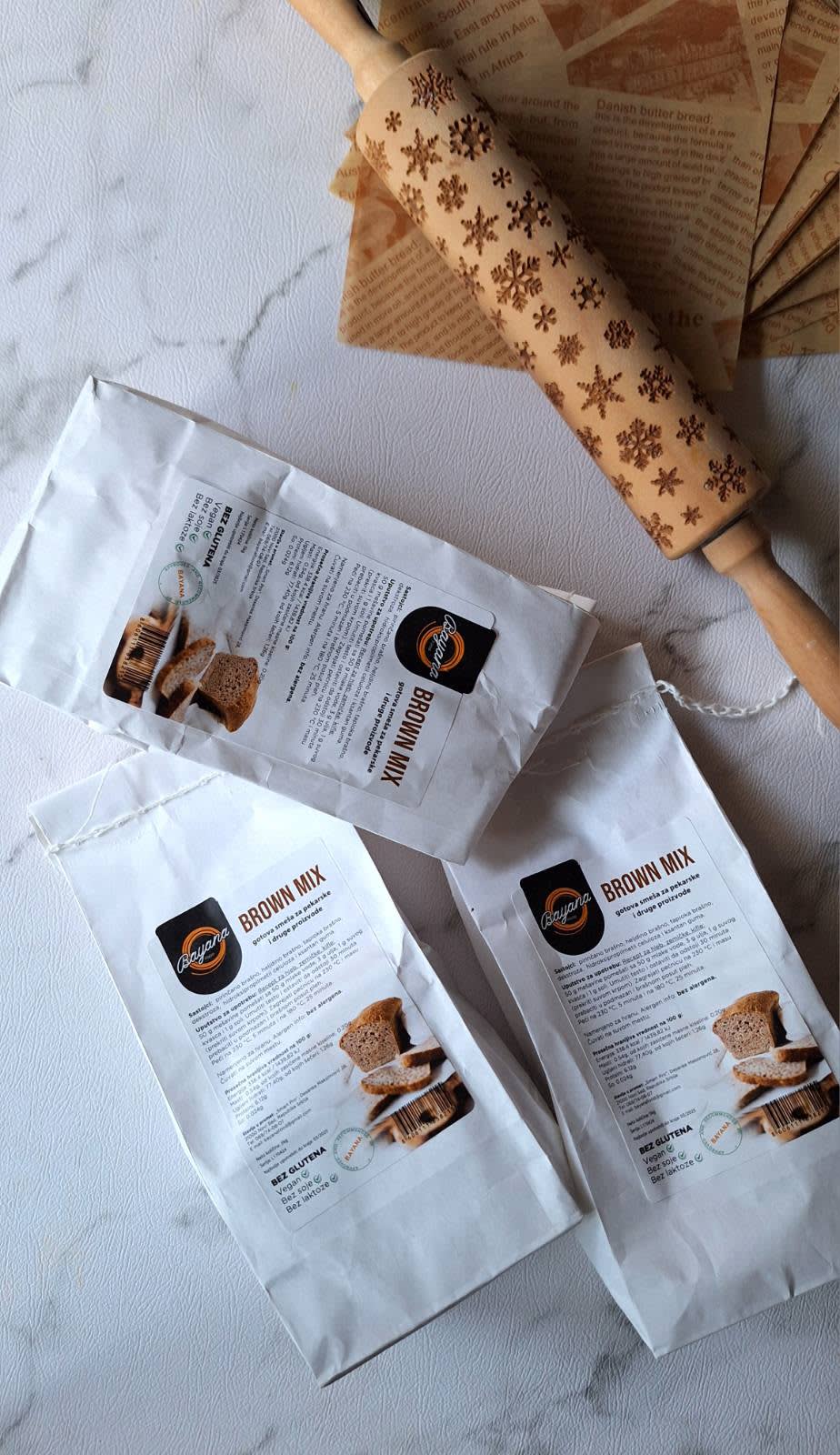 Brown mix- mešavina za hleb sa heljdom 500g
