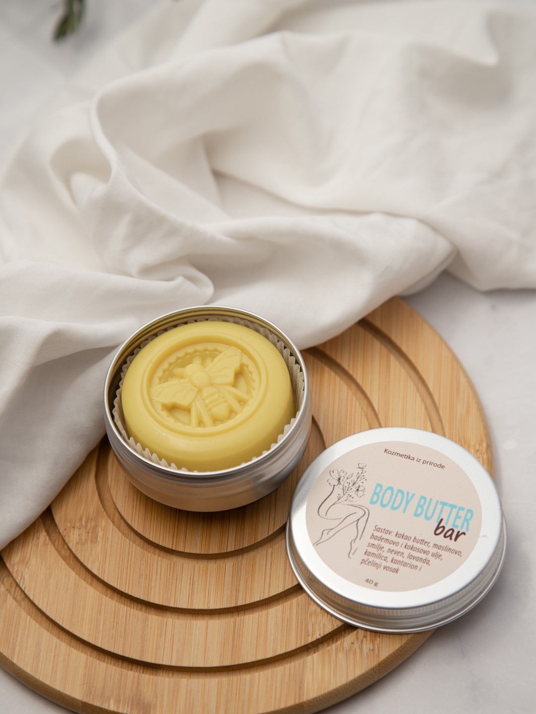 Body butter bar - čvrsti losion za telo 40g
