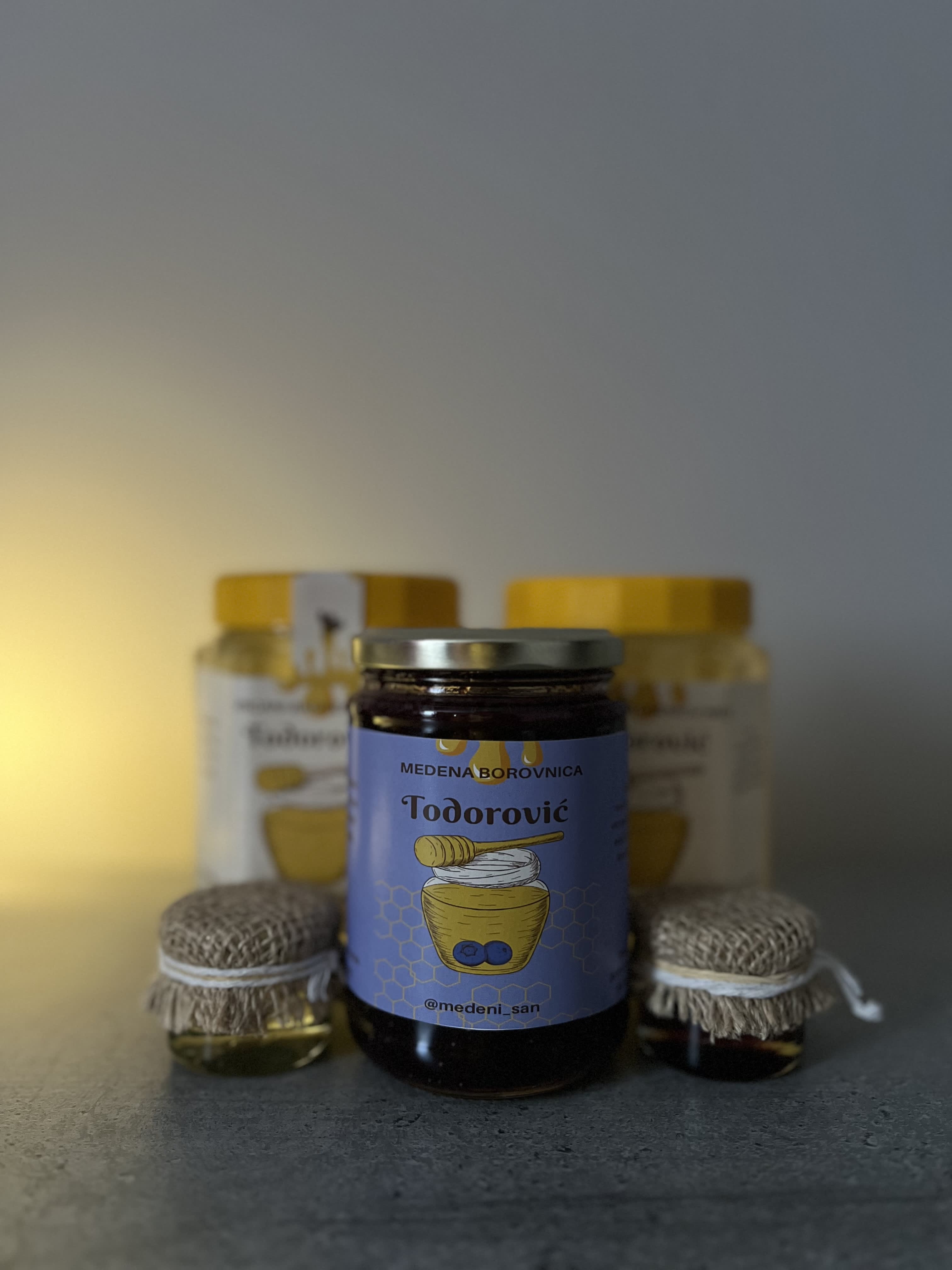 MEDena borovnica 450g