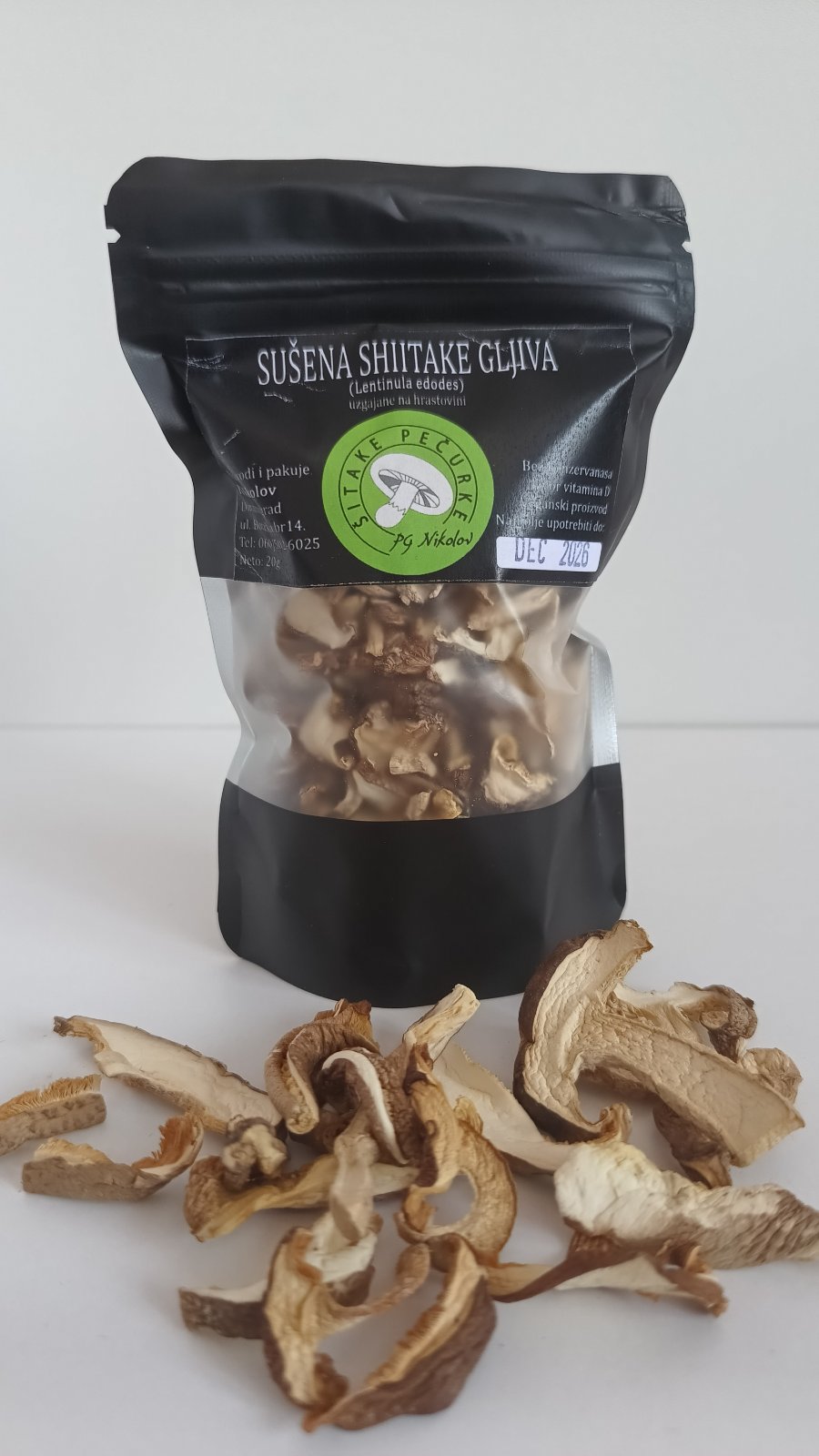 Sušene šitake pečurke