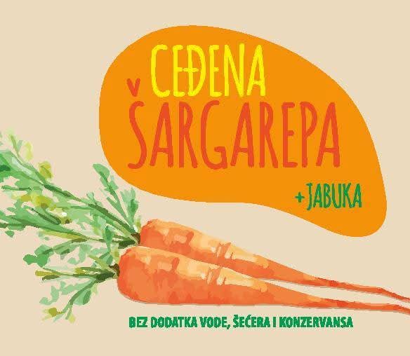 Ceđena šargarepa 3L bag in box