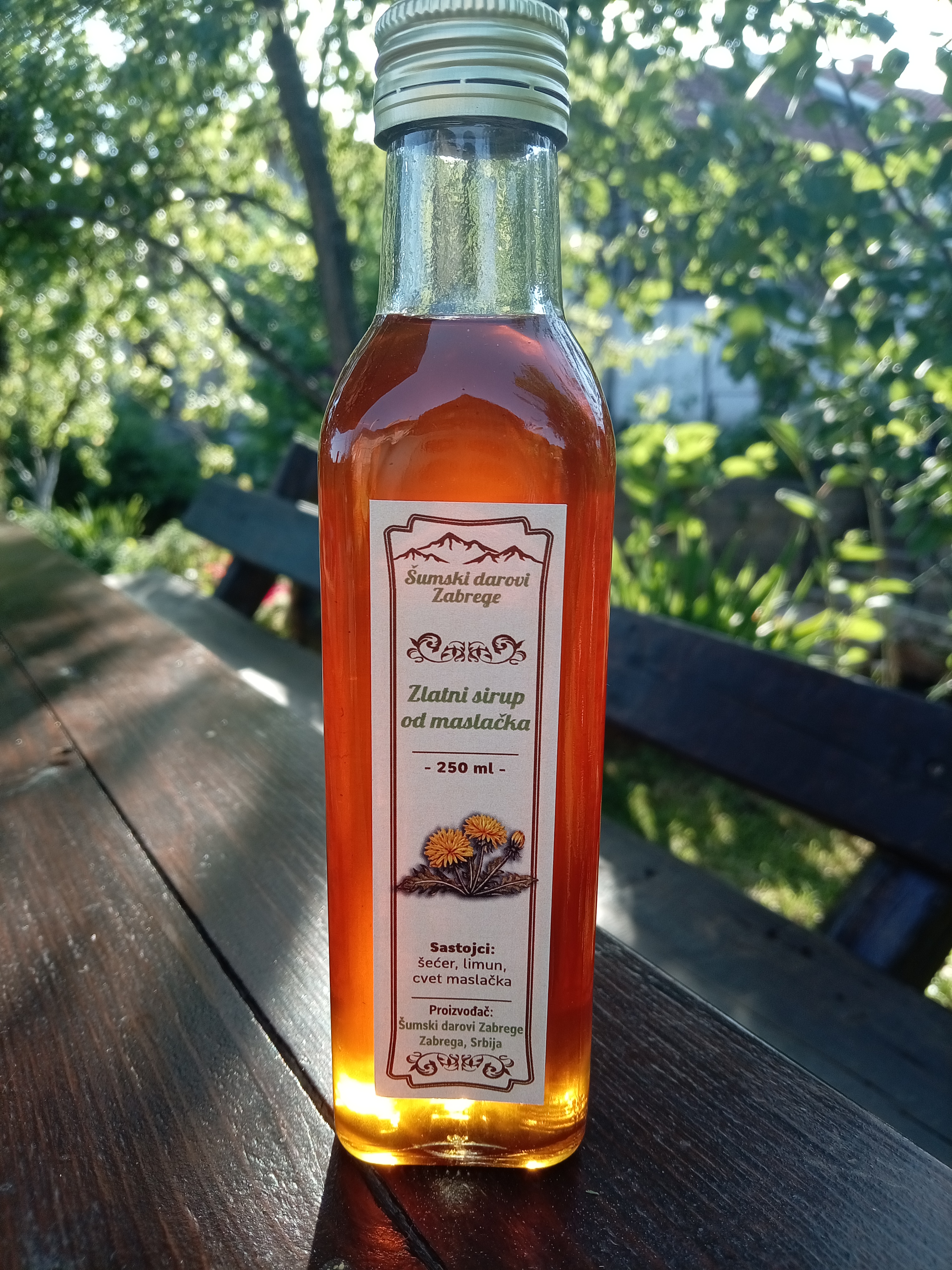 Zlatni sirup od maslačka
