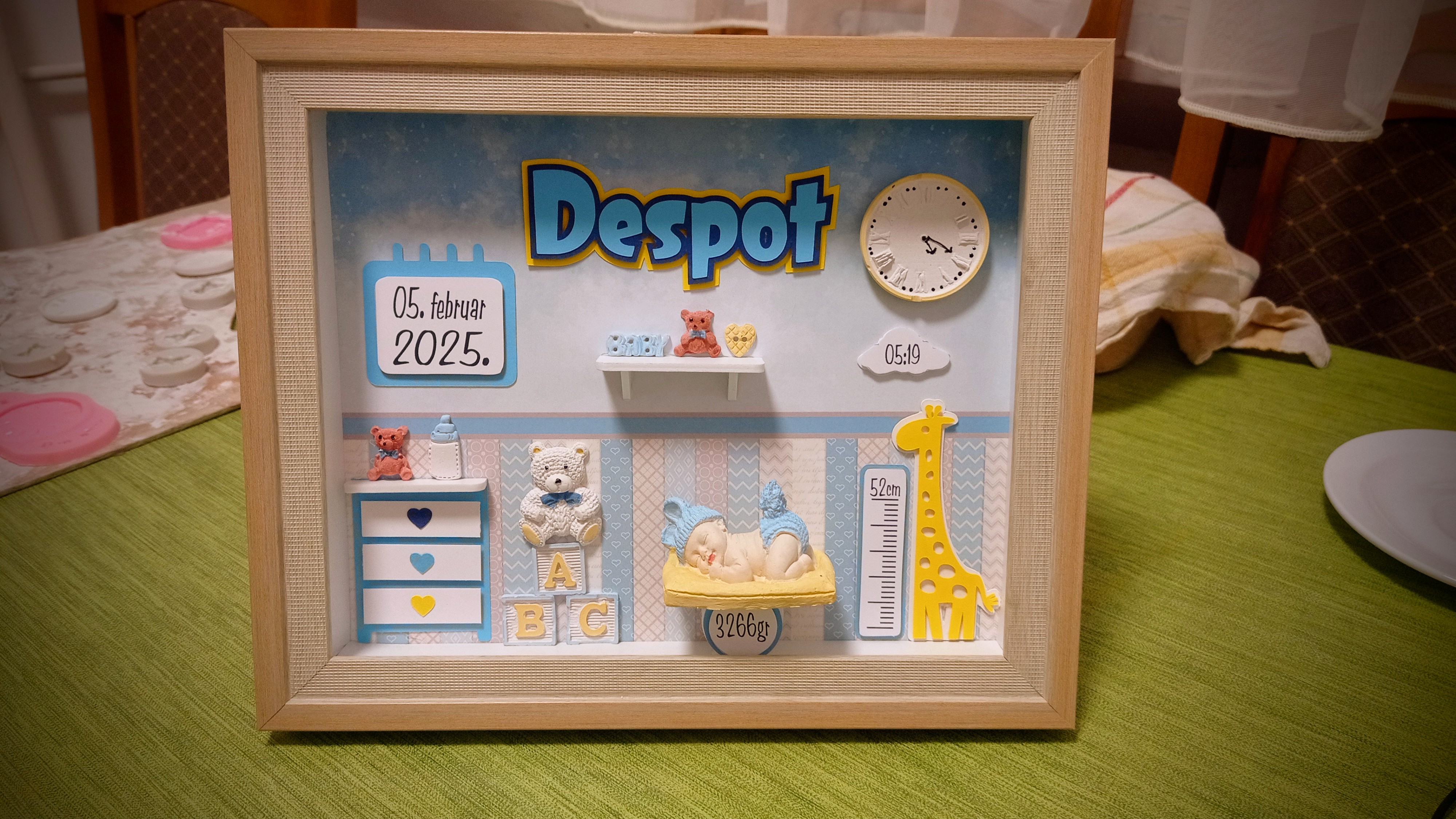 3D karta rodjenja